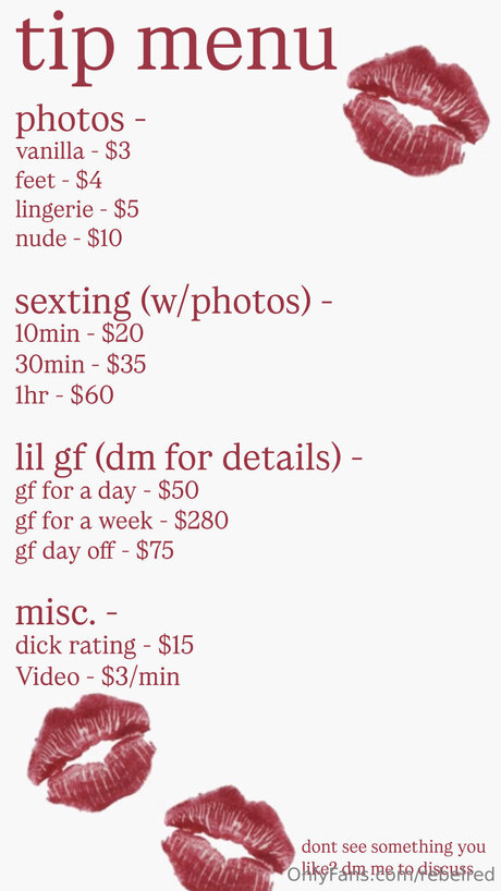 Rebelred onlyfans nudes leaked