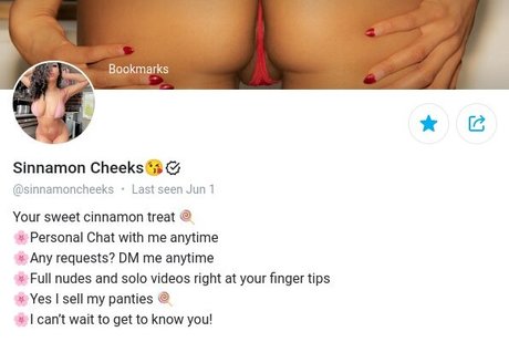 Sinnamon Cheeks onlyfans boobs