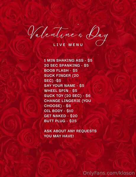 Kloson onlyfans striptease