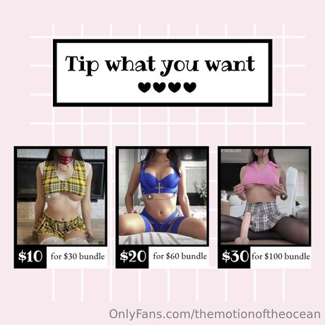 Themotionoftheocean only fans free