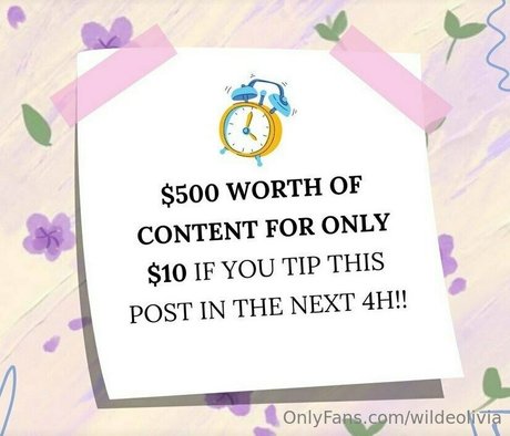 wildeolivia only fans leaks