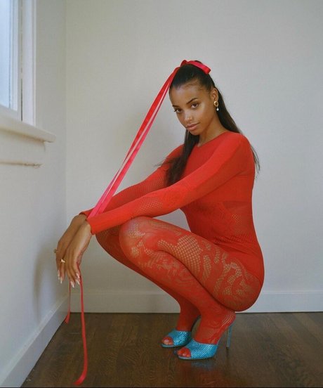 Ella Balinska  self-portrait