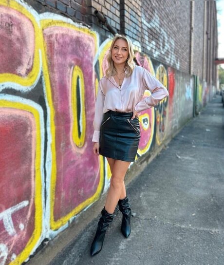 Anna Carina Woitschack  candids