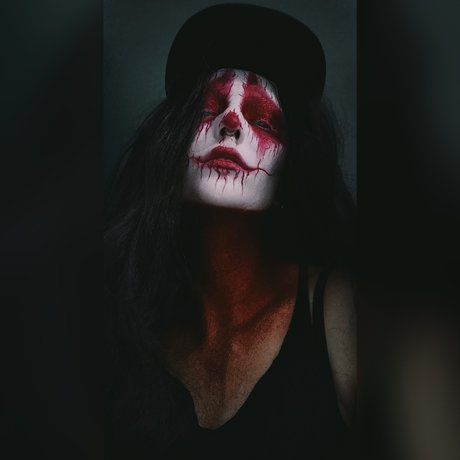 Painted Panda onlyfans strip tease