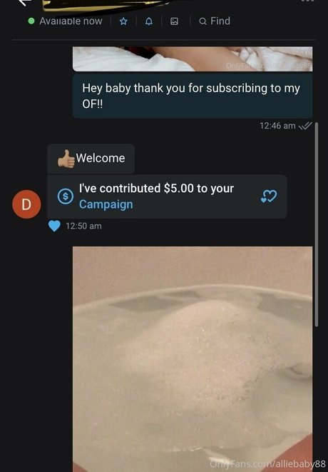 allie babe88free onlyfans leaked.