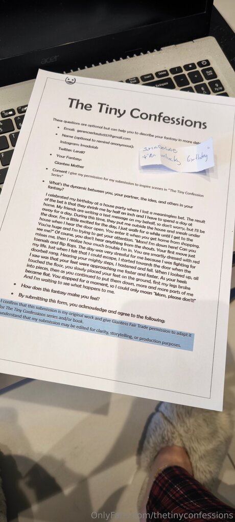 Thetinyconfessions onlyfans leak fuck