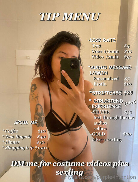 Purple Intention onlyfans uncensored