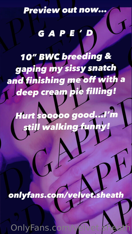 Velvet Sheath onlyfans free