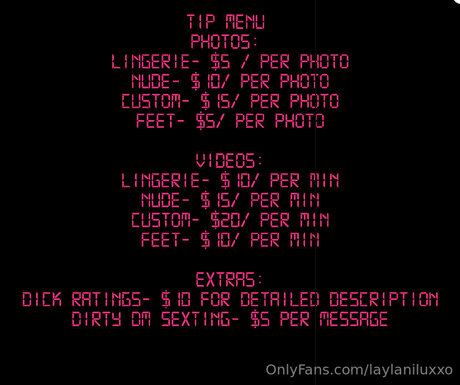 Laylaniluxxo onlyfans leaked