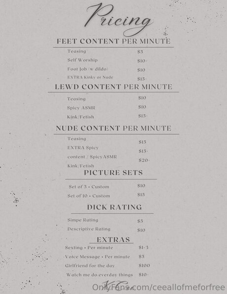 Ceeallofmeforfree only fans pics