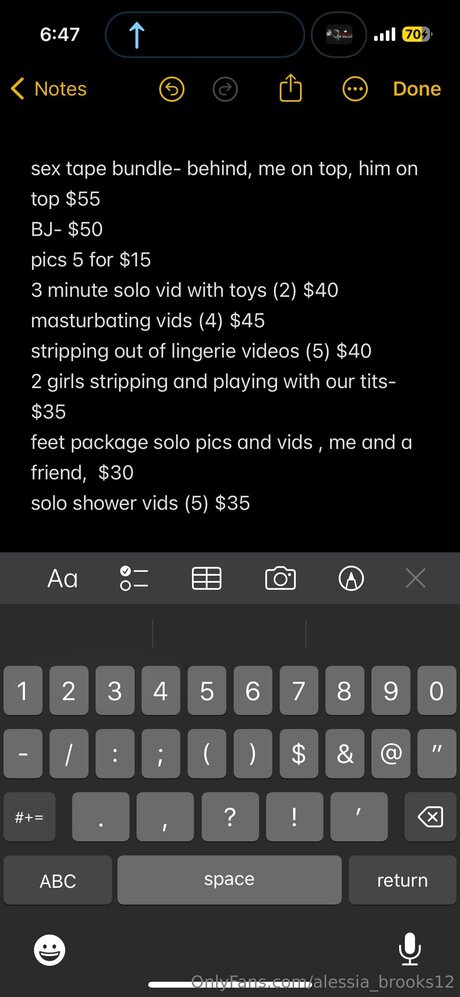 Alessia Brooks12 onlyfans nude leaks