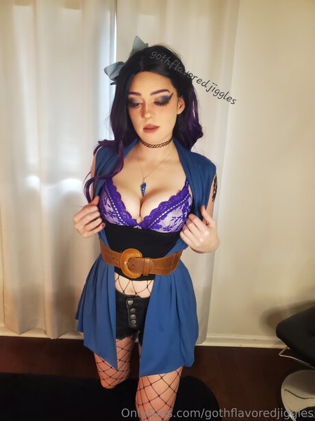 Gothflavoredjiggles onlyfans sex tape