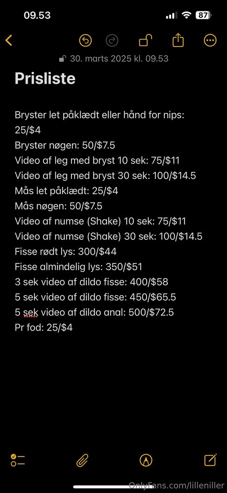 Lilleniller on onlyfans