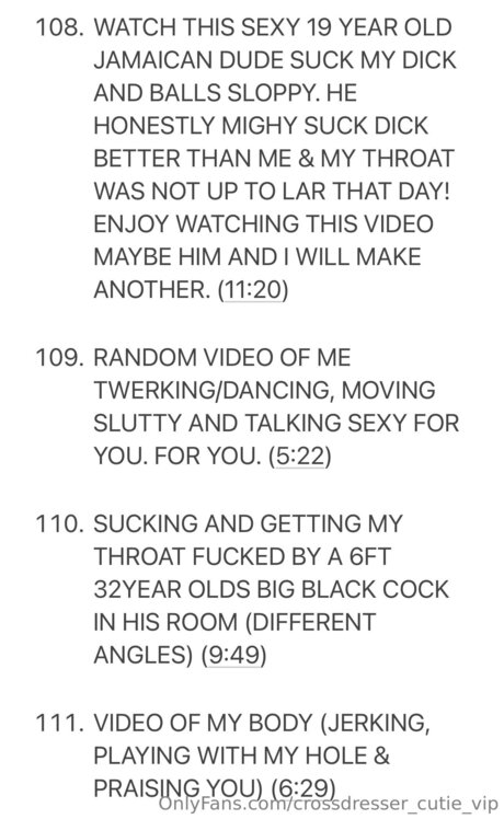 Crossdresser Cutie Vip onlyfans photo