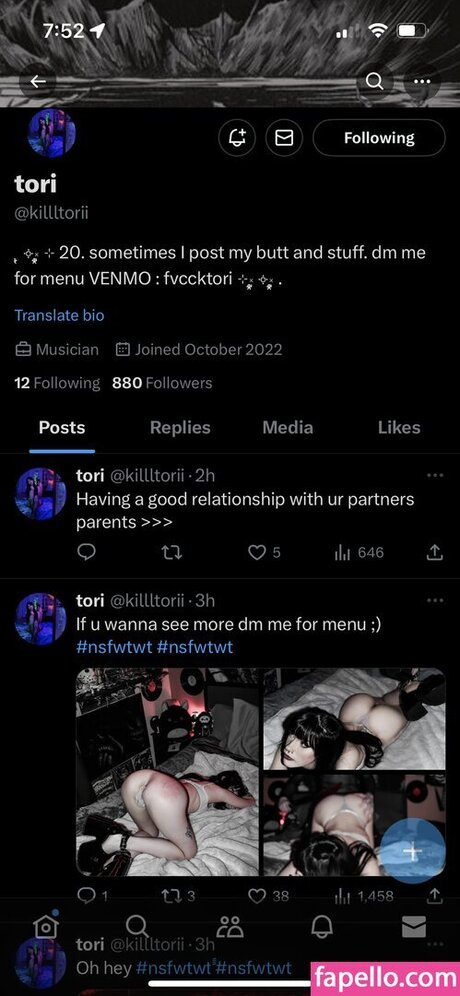 Killltorii new leaked onlyfans