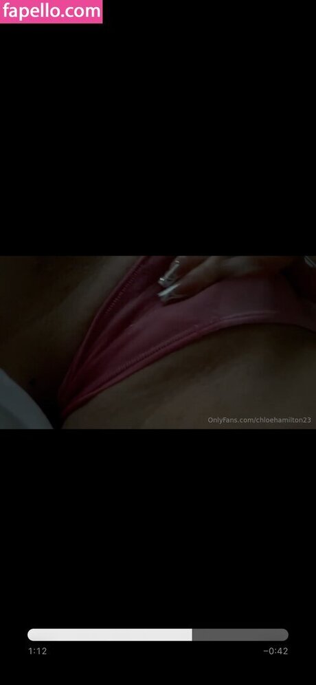 Chloe Hamilton only fans leak porn