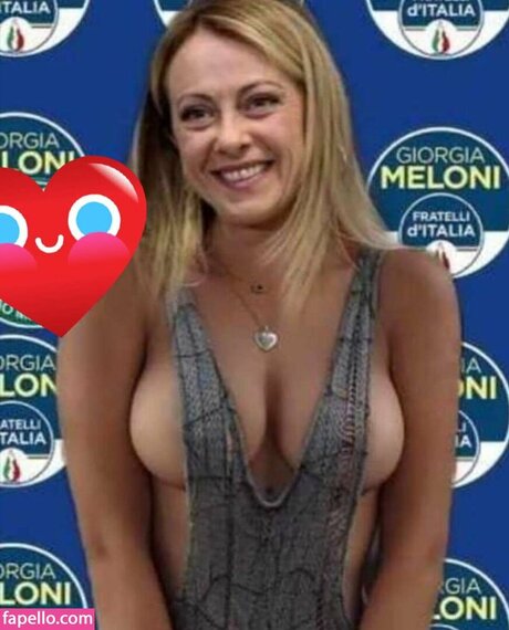 Giorgia Meloni only fans