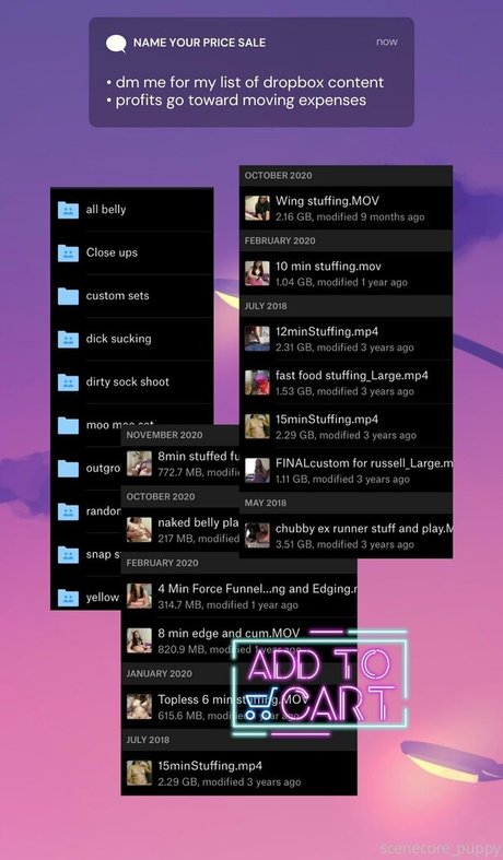 scenecore puppy onlyfans.