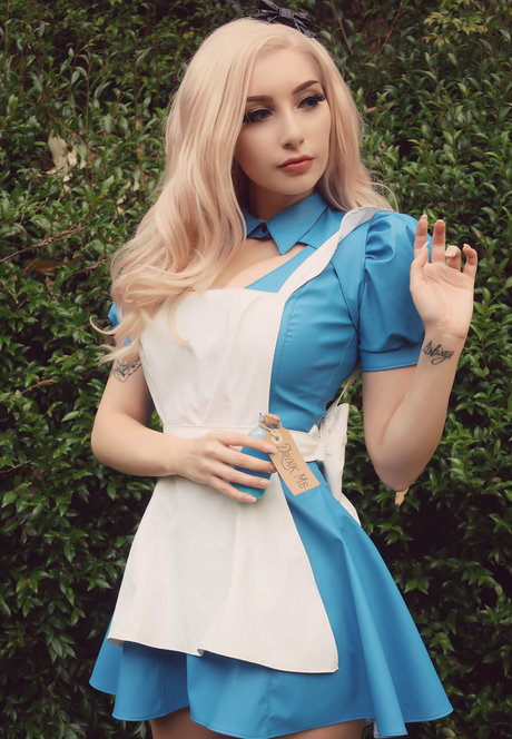 blue hair onlyfans hot naked capture