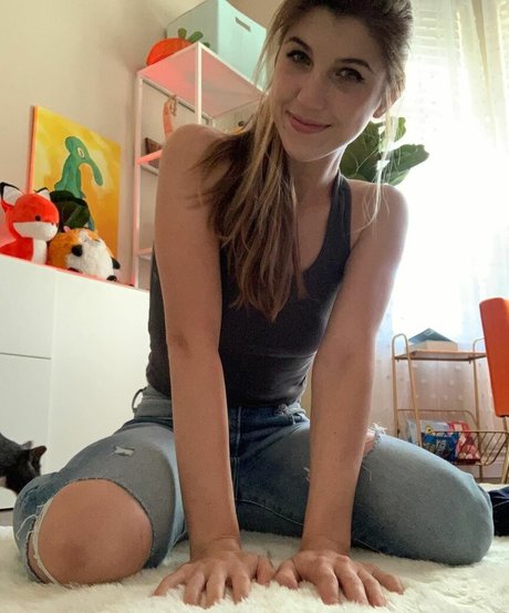 ASMR FrivolousFox  self-portrait