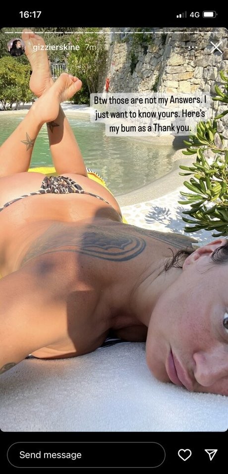 Gizzi Erskine leaked only fans porn