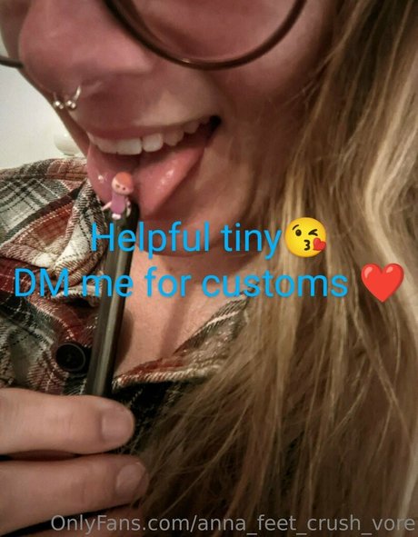 anna feet crush vore porn onlyfans