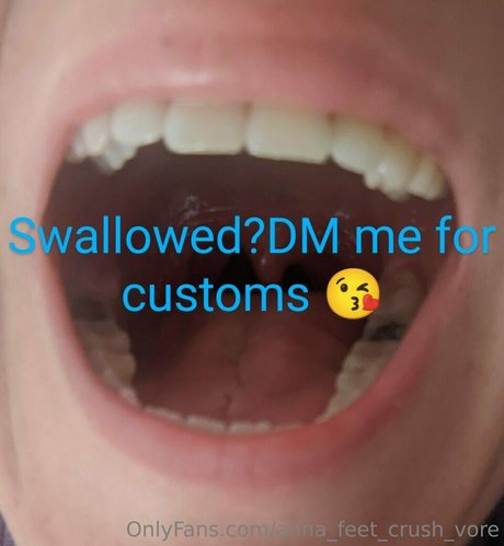 anna feet crush vore onlyfans nude leaked