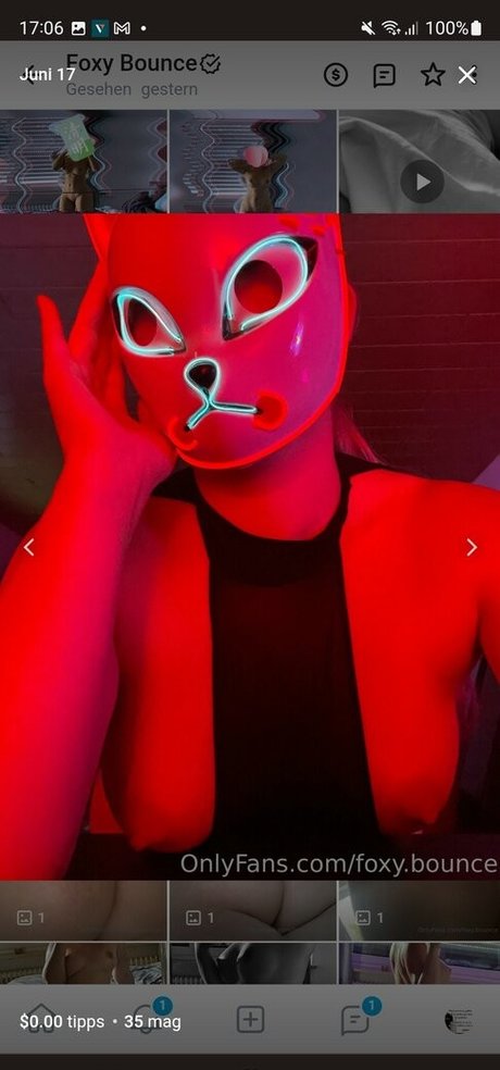 FoxyBounce leaks only fans