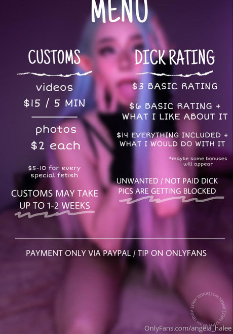 angelahalee only fans nudes