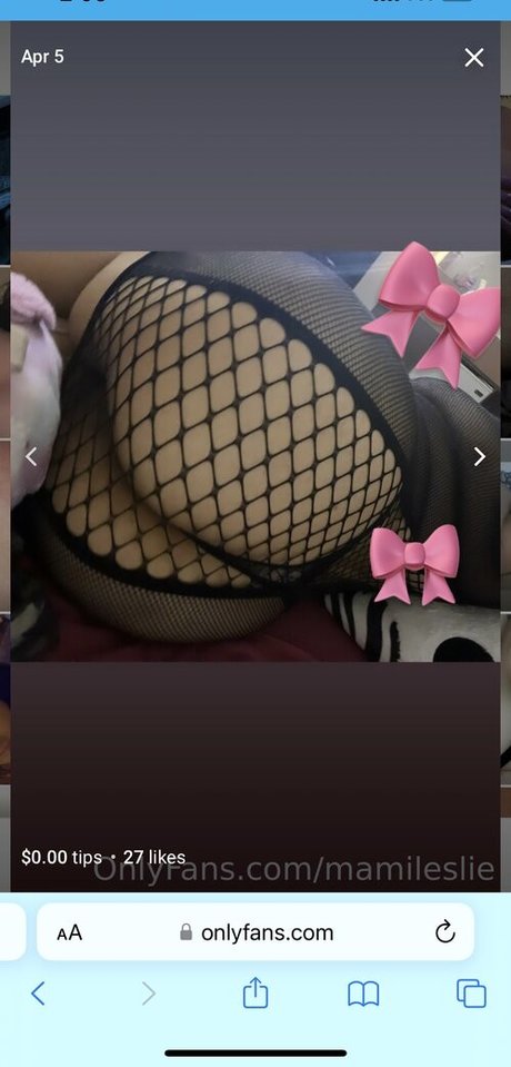 MamiLeslie onlyfans leaked tits