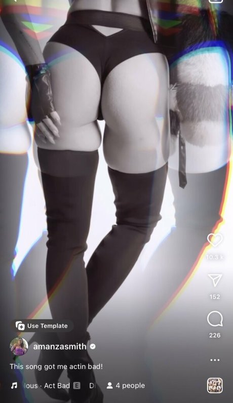 Amanza Smith naked onlyfans leak