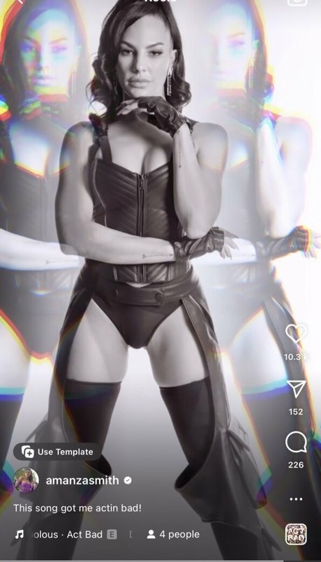 Amanza Smith topless onlyfans