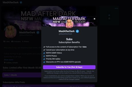 Mad After Dark boobs onlyfans