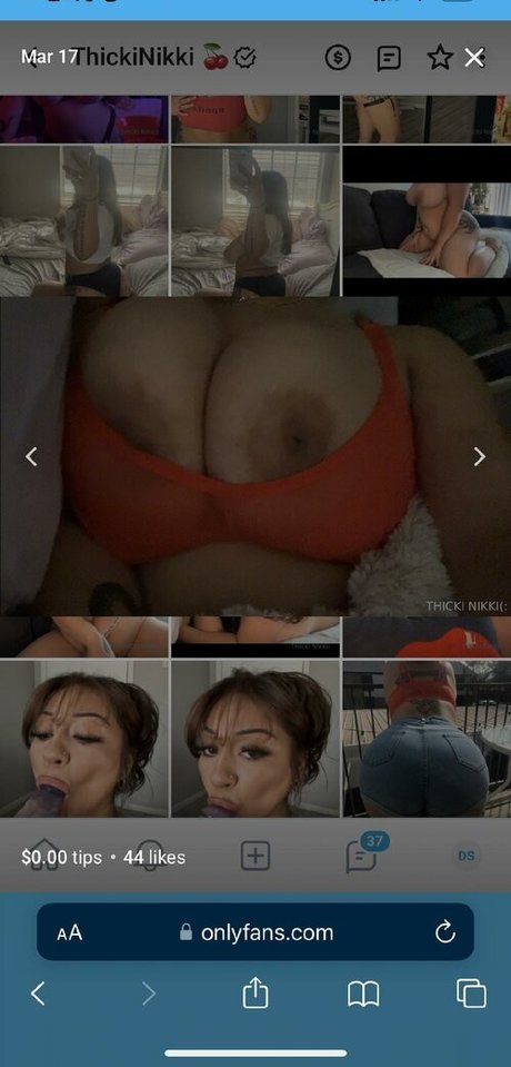 thicki nikki onlyfans striptease