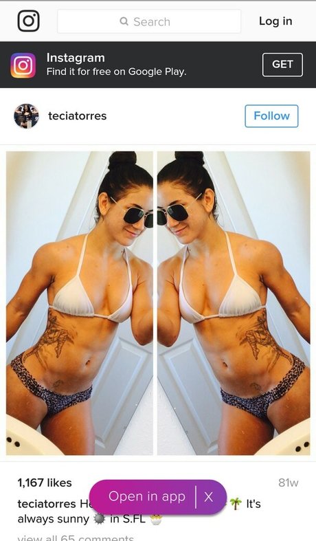 Tecia Torres onlyfans public photos