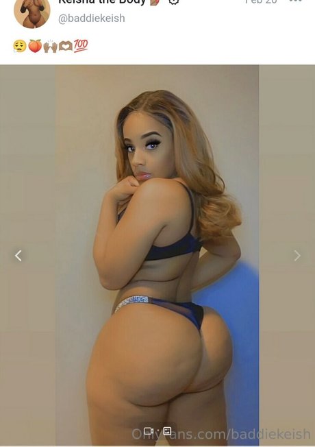 Baddiekeish nudes onlyfans leaks