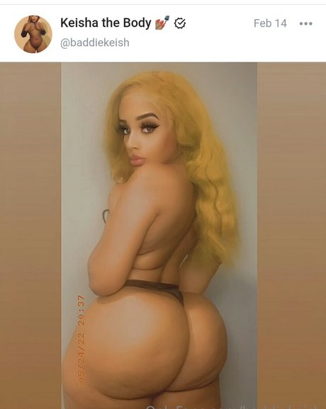 Baddiekeish new leaked onlyfans