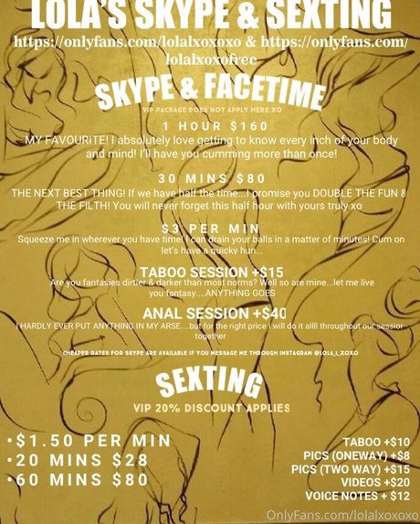 lolalxoxoxo leaked onlyfans.