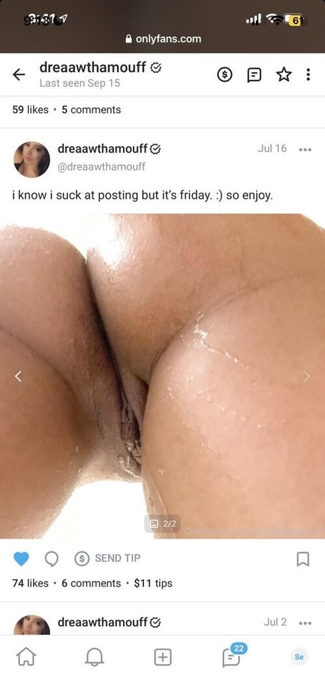 Dreaawthamouff onlyfans leaked nudes