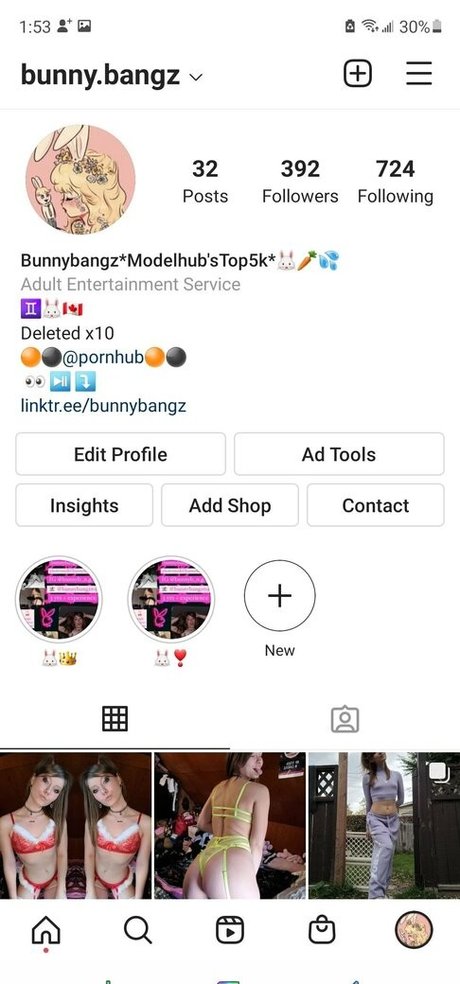 bunnybangzfree onlyfans model photos