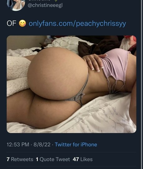 PeachyChrissyy onlyfans leaked nude