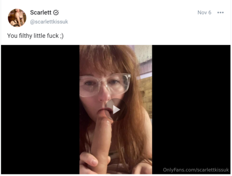Scarlett Kiss only fans leak porn