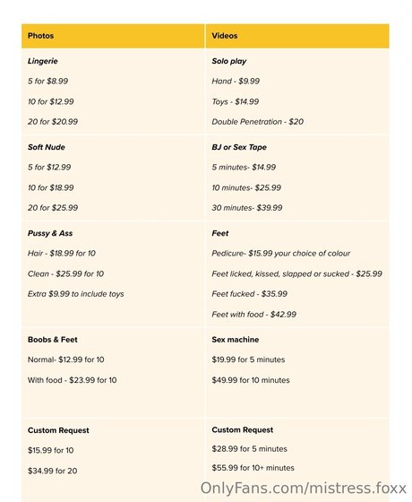 Mistress Foxx joi onlyfans