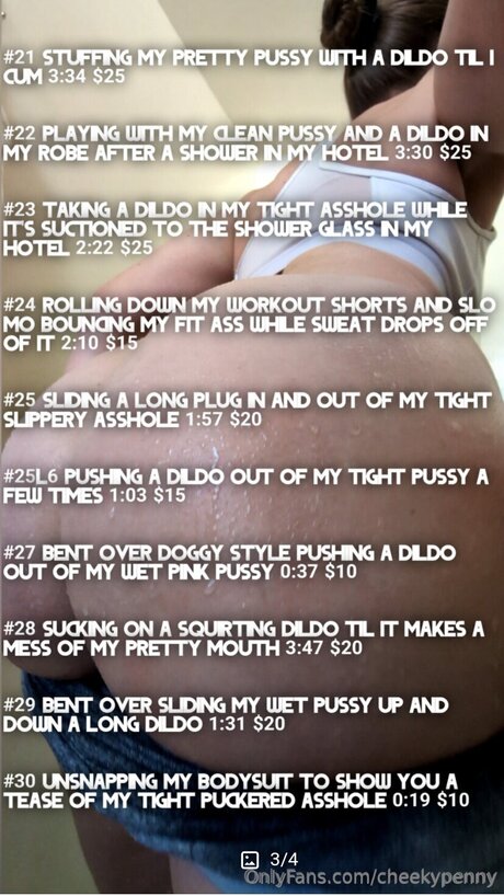 Cheekypenny only fans leaked