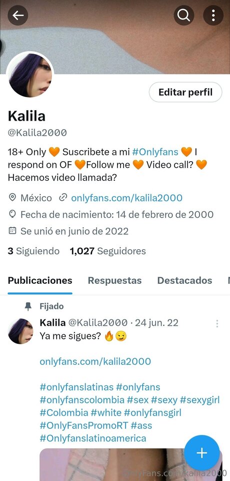 Kalila2000 leaked naked onlyfans