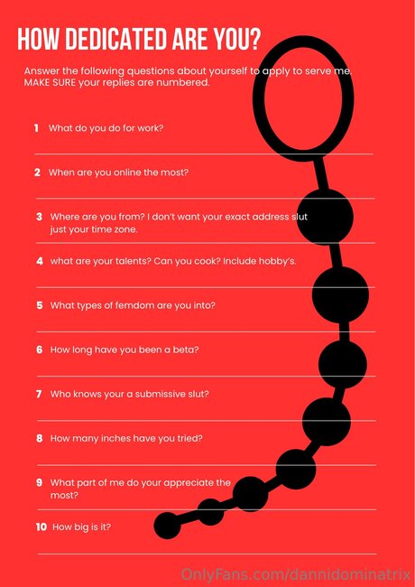 Dannidominatrix onlyfans keak