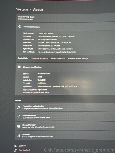 Synthetic Premium onlyfans.