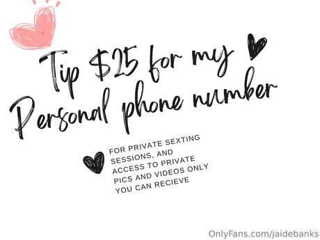 Jaidebanks nude onlyfans porn