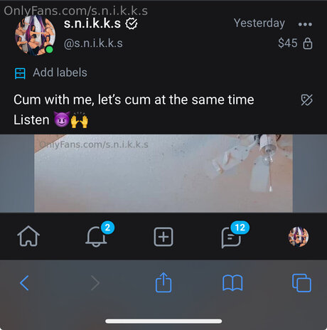 S N I K K S onlyfans fotos