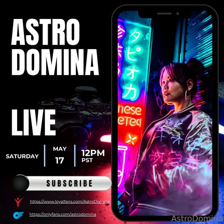 Astrodomina on onlyfans